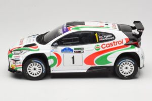 Toyota GR Yaris Rally2 #1 C. Ingram / R. Whittock Voyonic Grampian Forest Rally 2024 IXO 1:18 18RMC213 Metal — zdjęcie 3 z 6