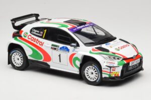 Toyota GR Yaris Rally2 #1 C. Ingram / R. Whittock Voyonic Grampian Forest Rally 2024 IXO 1:18 18RMC213 Metal — zdjęcie 4 z 6