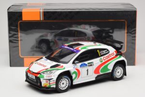 Toyota GR Yaris Rally2 #1 C. Ingram / R. Whittock Voyonic Grampian Forest Rally 2024 IXO 1:18 18RMC213 Metal — zdjęcie 6 z 6
