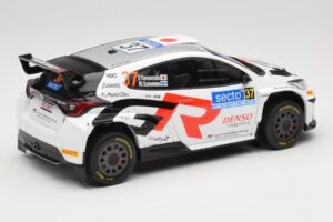 Toyota GR Yaris Rally2 #37 Y. Yamamoto Rally Finland 2024 IXO 1:18 18RMC212A Metal — zdjęcie 2 z 6