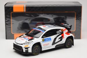 Toyota GR Yaris Rally2 #37 Y. Yamamoto Rally Finland 2024 IXO 1:18 18RMC212A Metal — zdjęcie 6 z 6