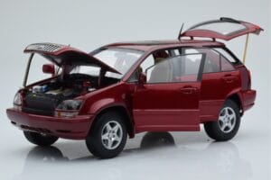 Toyota Harrier Czerwony Metalic AUTOart 1:18 70035 Metal — zdjęcie 2 z 8