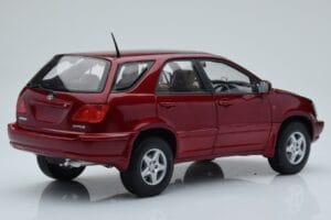Toyota Harrier Czerwony Metalic AUTOart 1:18 70035 Metal — zdjęcie 3 z 8