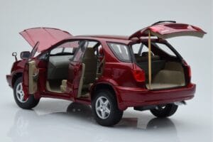 Toyota Harrier Czerwony Metalic AUTOart 1:18 70035 Metal — zdjęcie 5 z 8