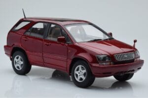 Toyota Harrier Czerwony Metalic AUTOart 1:18 70035 Metal — zdjęcie 6 z 8