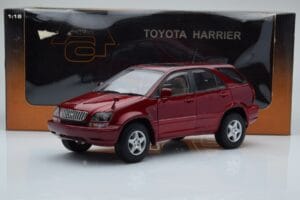 Toyota Harrier Czerwony Metalic AUTOart 1:18 70035 Metal — zdjęcie 8 z 8