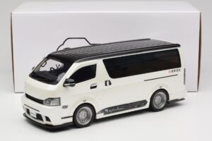 Toyota Hiace Super GL Pearl White Otto 1:18 OT1136 Żywica — zdjęcie 6 z 6