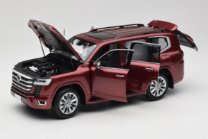 Toyota Land Cruiser LC300 ZX Czerwony LCD 1:18 LCD18013-ZX-RE Metal — zdjęcie 2 z 8