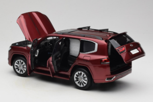 Toyota Land Cruiser LC300 ZX Czerwony LCD 1:18 LCD18013-ZX-RE Metal — zdjęcie 5 z 8