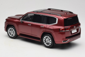 Toyota Land Cruiser LC300 ZX Czerwony LCD 1:18 LCD18013-ZX-RE Metal — zdjęcie 7 z 8