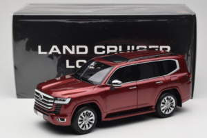Toyota Land Cruiser LC300 ZX Czerwony LCD 1:18 LCD18013-ZX-RE Metal — zdjęcie 8 z 8