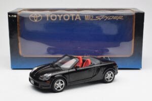 Toyota MR2 Spyder W30 Czarny LHD AUTOart 1:18 78714 Metal — zdjęcie 8 z 8