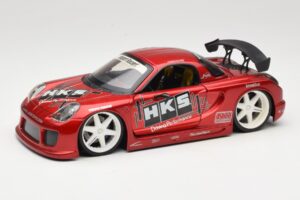 Toyota MR2 Spyder ZZW30 Tuned Czerwony Jada 1:18 63194 Metal
