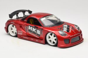 Toyota MR2 Spyder ZZW30 Tuned Czerwony Jada 1:18 63194 Metal — zdjęcie 6 z 8