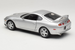 Toyota Supra A80 Srebrny Kyosho 1:18 8847 Metal — zdjęcie 7 z 8