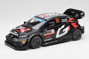 Toyota Yaris Rally1 WRC #33 E. Evans / S. Martin Rally Monte Carlo Night Version 2024 IXO 1:18 18RMC197 Metal