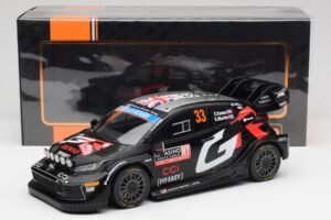 Toyota Yaris Rally1 WRC #33 E. Evans / S. Martin Rally Monte Carlo Night Version 2024 IXO 1:18 18RMC197 Metal — zdjęcie 6 z 6