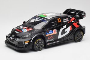 Toyota Yaris Rally1 WRC #33 E. Evans / S. Martin Rally Sweden 2024 IXO 1:18 18RMC200 Metal