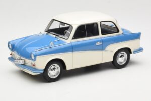 Trabant P50 Jasnoniebieski Kremowy BoS Models 1:18 BOS035 Żywica