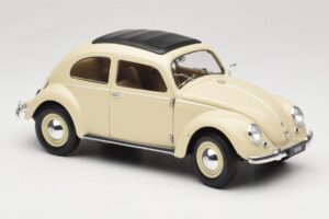 Volkswagen Beetle Type 1 Classic Biały Welly 1:18 18040W Metal — zdjęcie 6 z 8