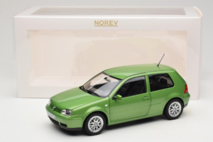 Volkswagen Golf GTI Mk4 Zielony Metallic Norev 1:18 188571 Metal — zdjęcie 8 z 8