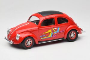 Volkswagen Beetle Czerwony Solido 1:18 8306 Metal