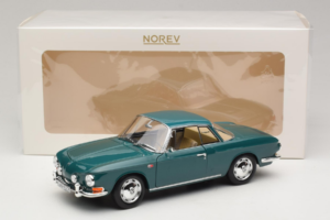 Volkswagen Karmann Ghia 1500 Zielony Norev 1:18 188648 Metal — zdjęcie 2 z 8