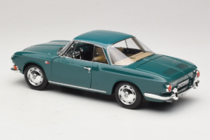 Volkswagen Karmann Ghia 1500 Zielony Norev 1:18 188648 Metal — zdjęcie 4 z 8