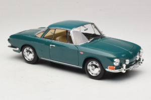 Volkswagen Karmann Ghia 1500 Zielony Norev 1:18 188648 Metal — zdjęcie 6 z 8