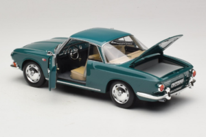 Volkswagen Karmann Ghia 1500 Zielony Norev 1:18 188648 Metal — zdjęcie 7 z 8