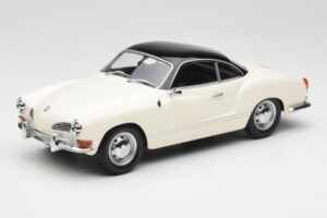Volkswagen Karmann Ghia Kremowy Czarny Minichamps 1:18 155054021 Metal