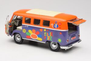 Volkswagen Microbus T1 Flower Power Road Signature 1:18 92329 Metal — zdjęcie 5 z 8
