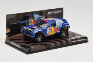 Volkswagen Race Touareg #103 B. Saby / R. Perin Winner Rally Por Las Pampas 2005 Minichamps 1:43 436055303 Metal — zdjęcie 2 z 4