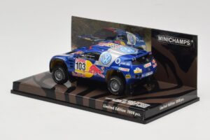 Volkswagen Race Touareg #103 B. Saby / R. Perin Winner Rally Por Las Pampas 2005 Minichamps 1:43 436055303 Metal — zdjęcie 3 z 4