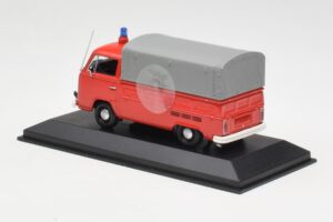 Volkswagen T2 Flatbed Straż Pożarna Dortmund Minichamps 1:43 400053290 Metal — zdjęcie 3 z 4
