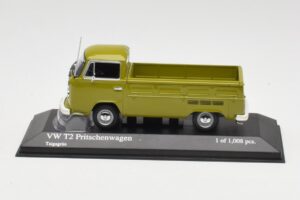 Volkswagen T2 Flatbed Zielony Minichamps 1:43 400053202 Metal