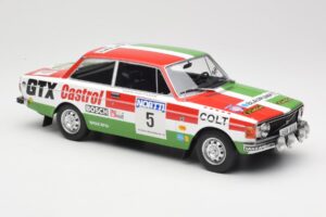 Volvo 142 #5 H. Mikkola / E. Rautanen Rally 1000 Lakes 1973 MCG 1:18 MCG18529R Metal — zdjęcie 4 z 6