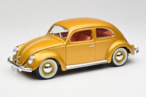 Volkswagen Beetle Złoty Bburago 1:18 3361 Metal