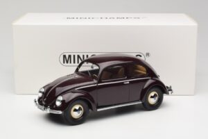 Volkswagen Beetle Ruby Czerwony Minichamps 1:18 107054002 Żywica — zdjęcie 6 z 6