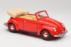 Volkswagen Kabriolet Ruby Czerwony Maisto 1:18 32826 Metal — zdjęcie 6 z 8