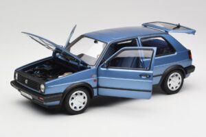 Volkswagen Golf Mk2 10 Million Star Niebieski Metaliczny Norev 1:18 188562 Metal — zdjęcie 2 z 8