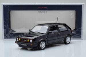 Volkswagen Golf GTI Mk2 Match Czarny Norev 1:18 188559 Metal — zdjęcie 8 z 8