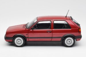 Volkswagen Golf Mk2 GTI Czerwony Metalik Norev 1:18 188555 Metal — zdjęcie 4 z 8