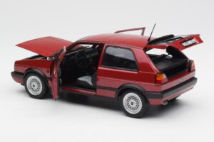 Volkswagen Golf Mk2 GTI Czerwony Metalik Norev 1:18 188555 Metal — zdjęcie 5 z 8