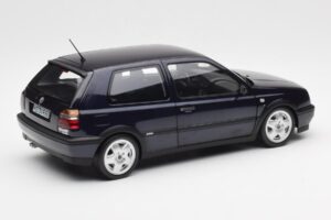 Volkswagen Golf Mk3 VR6 Niebieski Metalik Norev 1:18 188462 Metal — zdjęcie 3 z 8