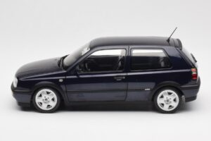 Volkswagen Golf Mk3 VR6 Niebieski Metalik Norev 1:18 188462 Metal — zdjęcie 4 z 8