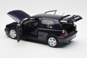 Volkswagen Golf Mk3 VR6 Niebieski Metalik Norev 1:18 188462 Metal — zdjęcie 5 z 8