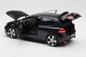 Volkswagen Golf Mk6 GTI Szary Metalik Norev 1:18 188503 Metal — zdjęcie 5 z 7