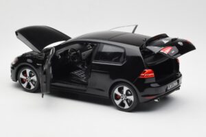 Volkswagen Golf Mk7 GTI Czarny Norev 1:18 188550 Metal — zdjęcie 5 z 8