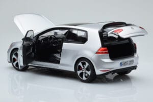 Volkswagen Golf GTI Mk7 Reflex Srebrny Norev 1:18 188551 Metal — zdjęcie 5 z 8